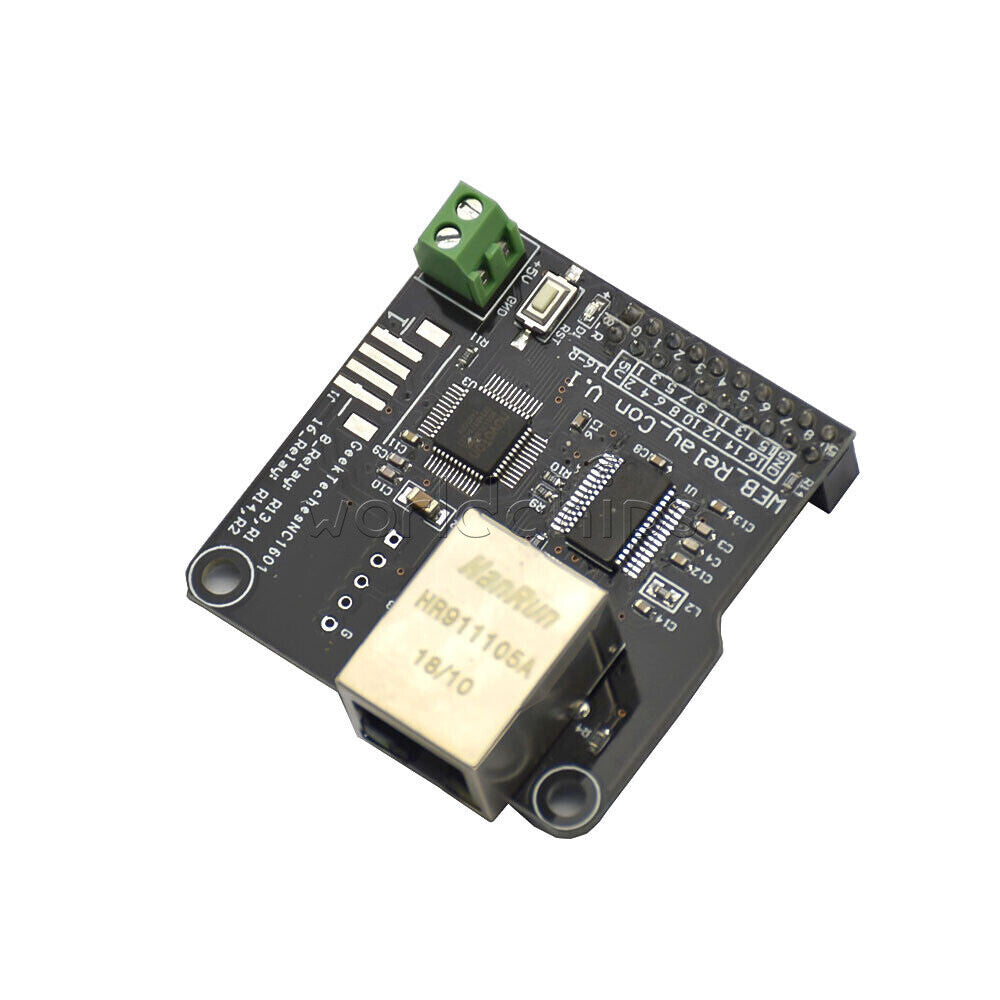 Ethernet control module 8/16 Channel relay controller board With RJ45 interface