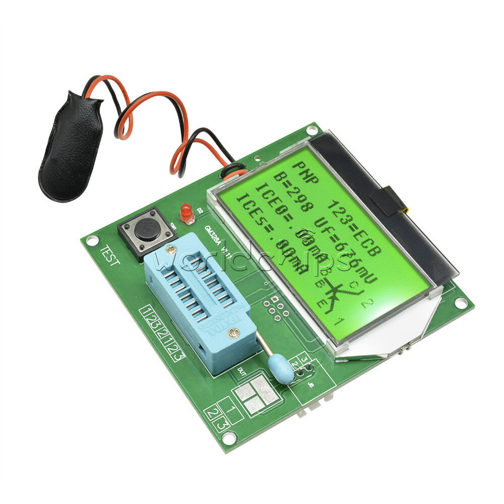 Digital LCD GM328A Transistor Tester Diode Triode LCR ESR Meter MOS/PNP/NPN