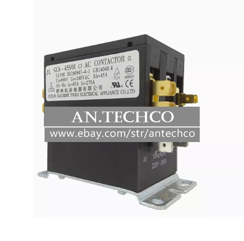 1PC  FOR air conditioning AC contactor GC6-45S/01 C3 220V 1P 1NO