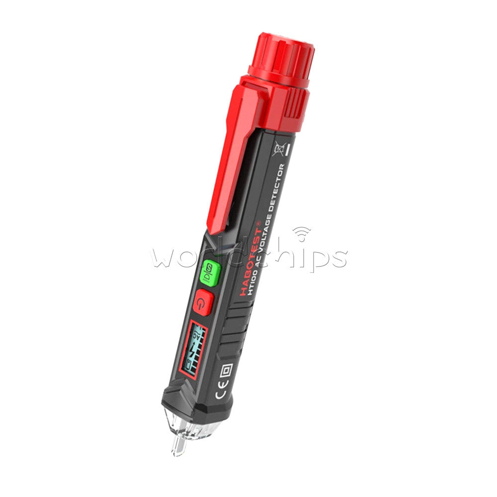 AC Electricity Detecter Pen Voltage Tester Alarm Dual-Range Non-Contact HT100