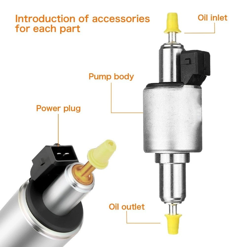 3PCS Ultra Quiet 12V 2KW-8KW Diesel Parking Heater Fuel Pump Kit 22ml