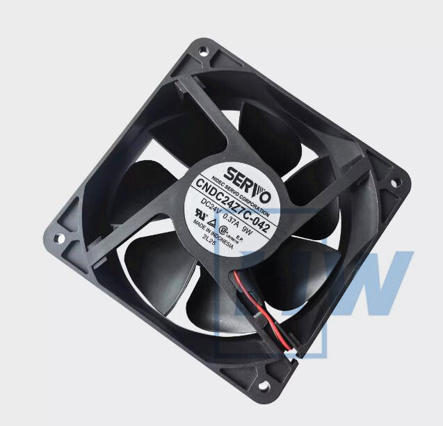 1PC  SERVO CNDC24Z7C-042 24V 0.37A 9W Inverter Cooling Fan 12CM