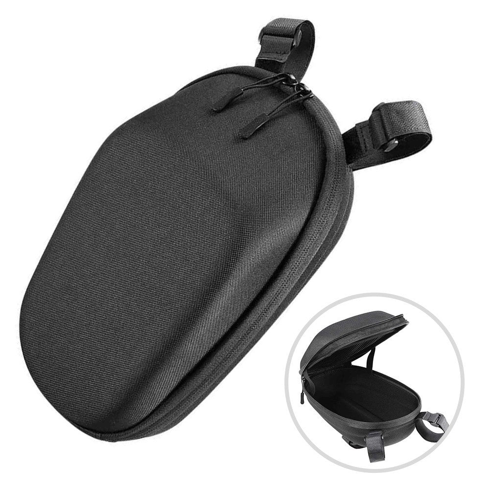Reliable and Waterproof Front Hanging Bag for E Scooters Black Edition
