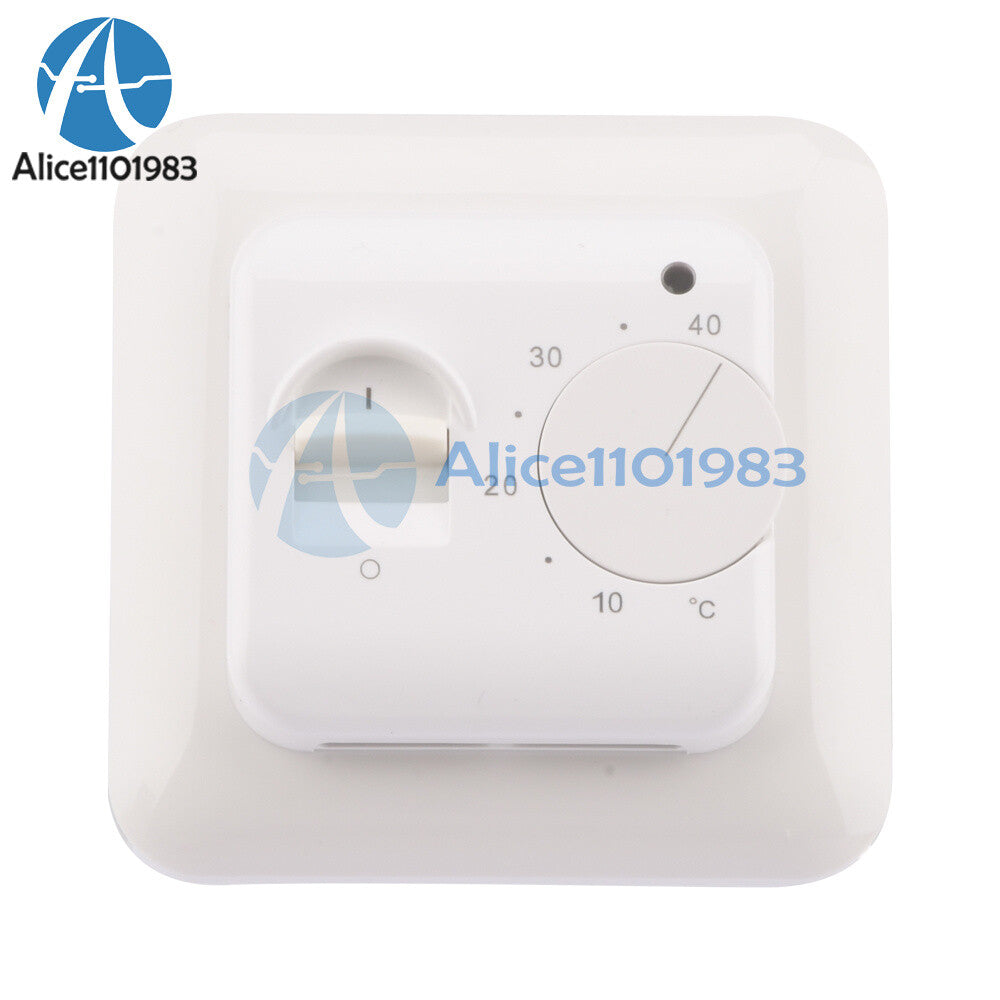 230V 16A Room Floor Heating Thermostat Temperature Control Switch W/NTC Sensor