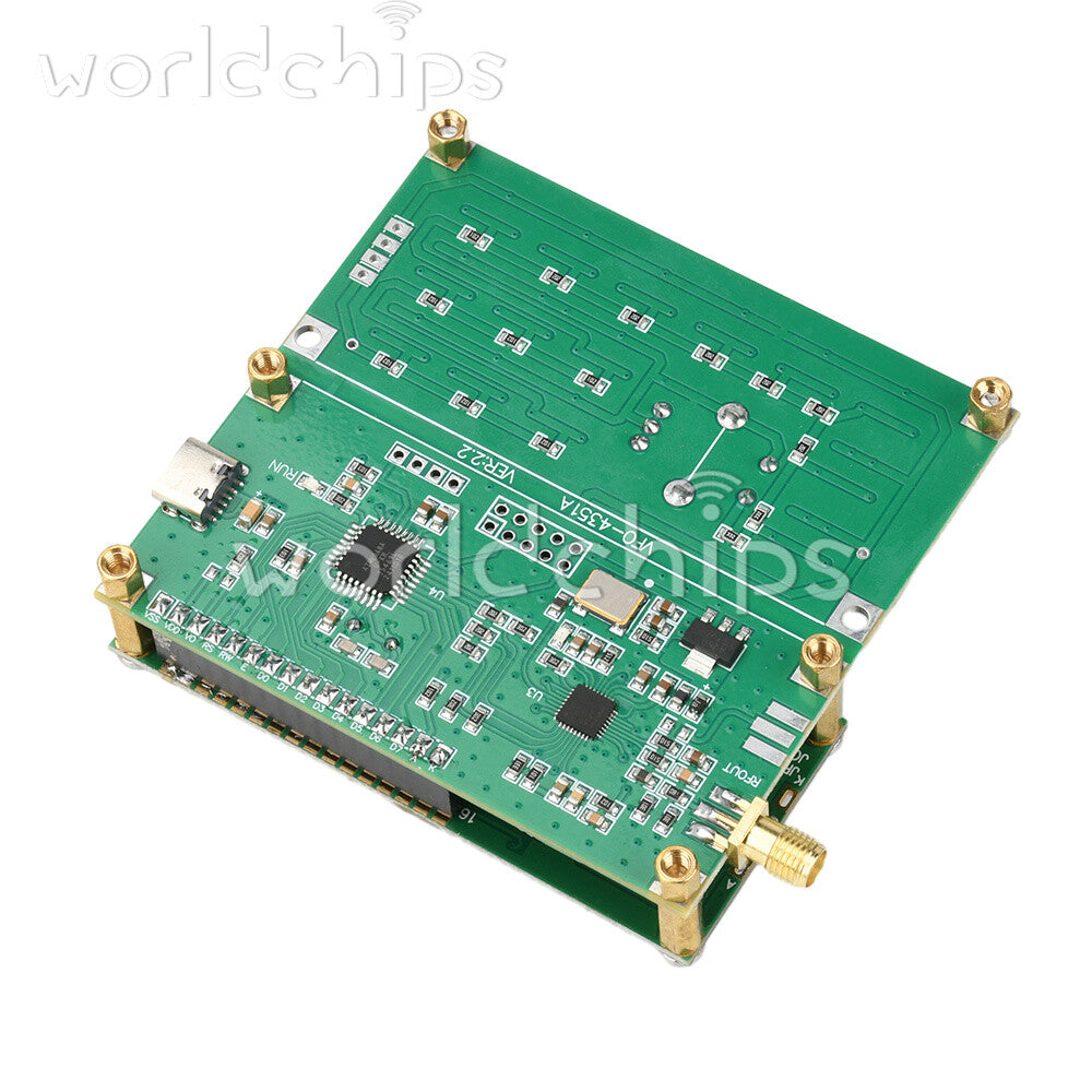 Type-C ADF4351 RF Signal Source 35MHz to 4000MHz Digital Signal Generator SMA