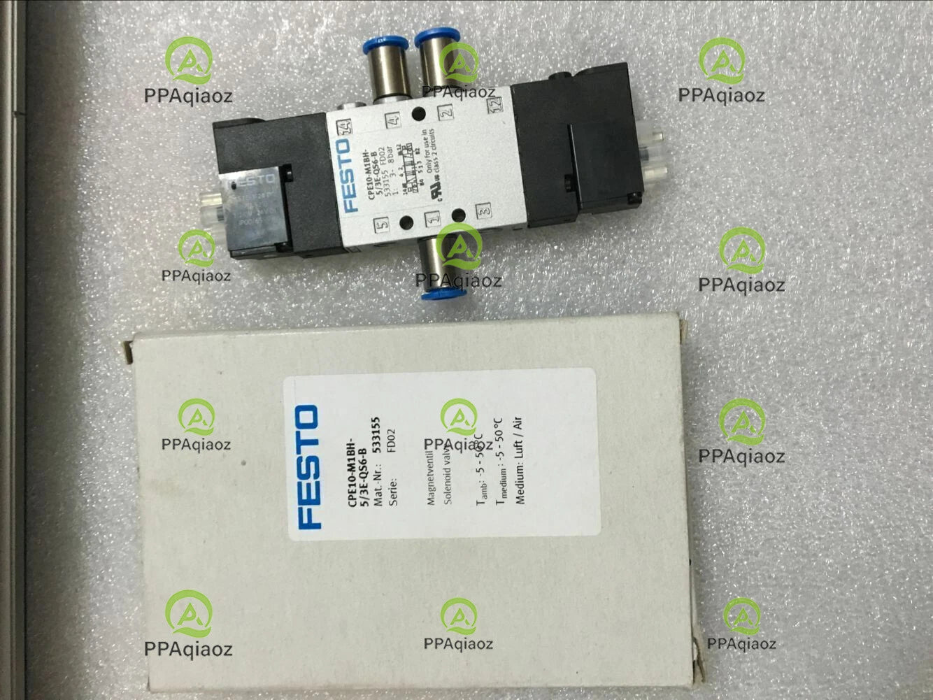 1PC  FESTO CPE10-M1BH-5/3E-QS6-B 533155 Solenoid Valve Free Shipping