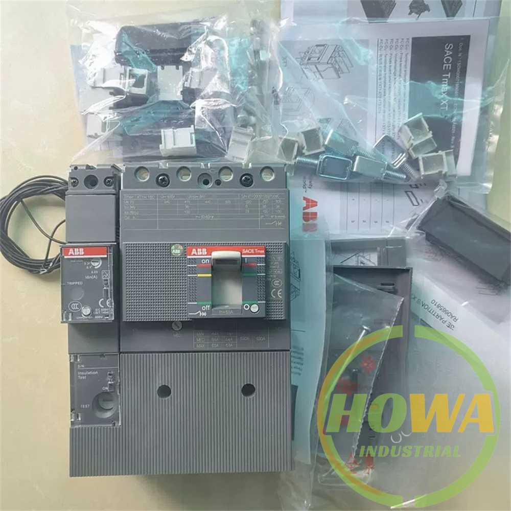 1pc ABB Leakage Protection Switch Molded Case Circuit Breaker XT1N160 4P 63A