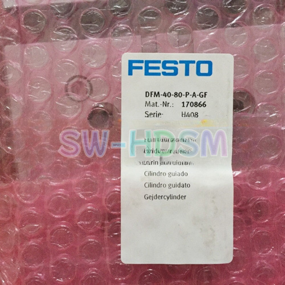 1PCS   Festo CYLINDER DFM-40-80-P-A-GF 170866 Freight Free