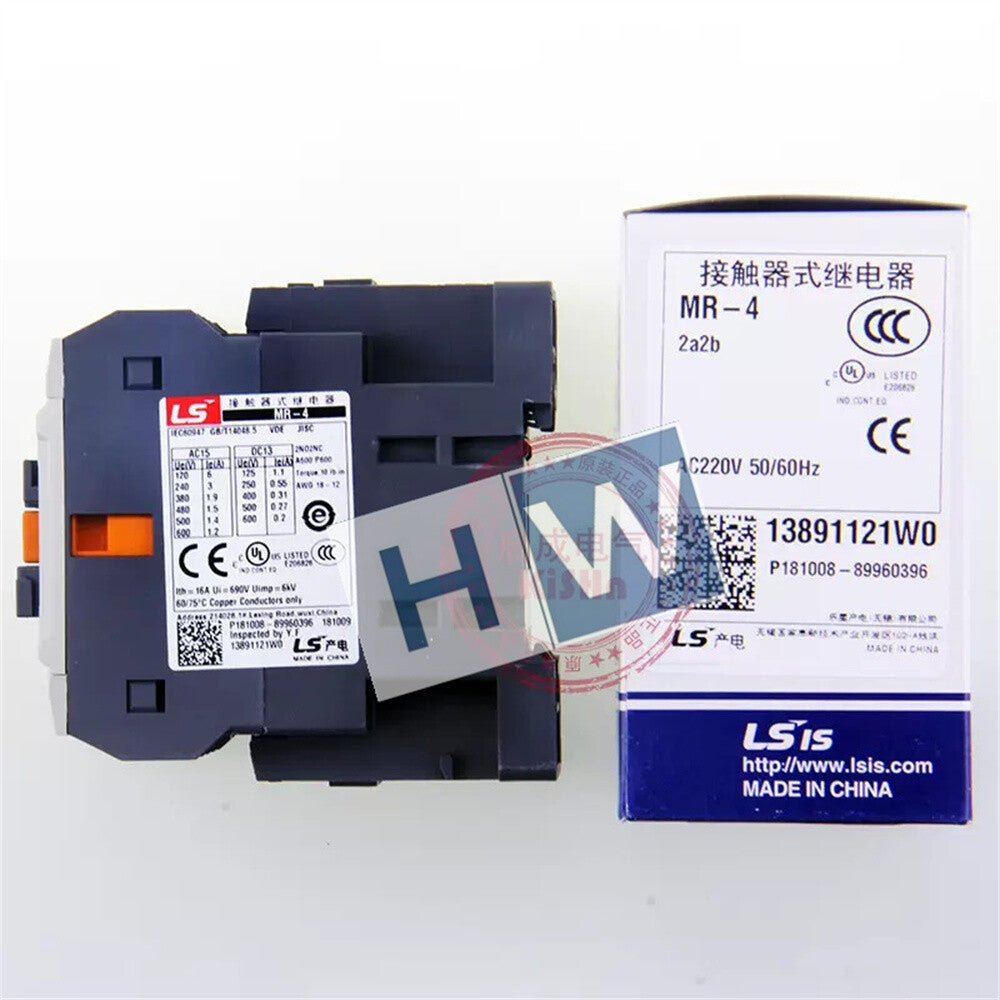 1/Piece MR-4 2a2b Coil Voltage AC 220V  LS Contactor Relay