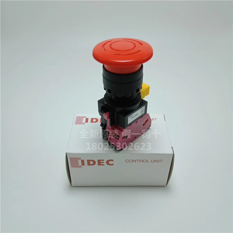 1pc IDEC HW-CB01 Emergency stop button switch One normally closed HWIB-V401R