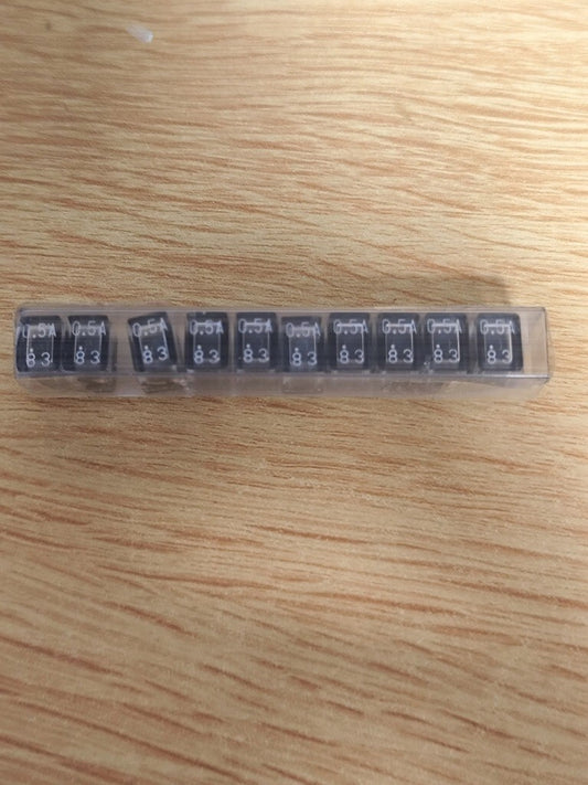 10pcs Daito Micro Fuse DM05 0.5A 125V   free ship