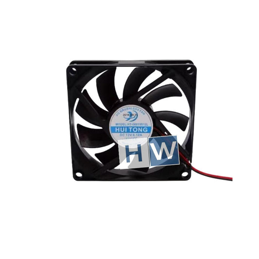1PC for 2-wire HUITONG HT-08015S12L 12V 0.12A 8CM 80*15MM Exhaust Cooling Fan