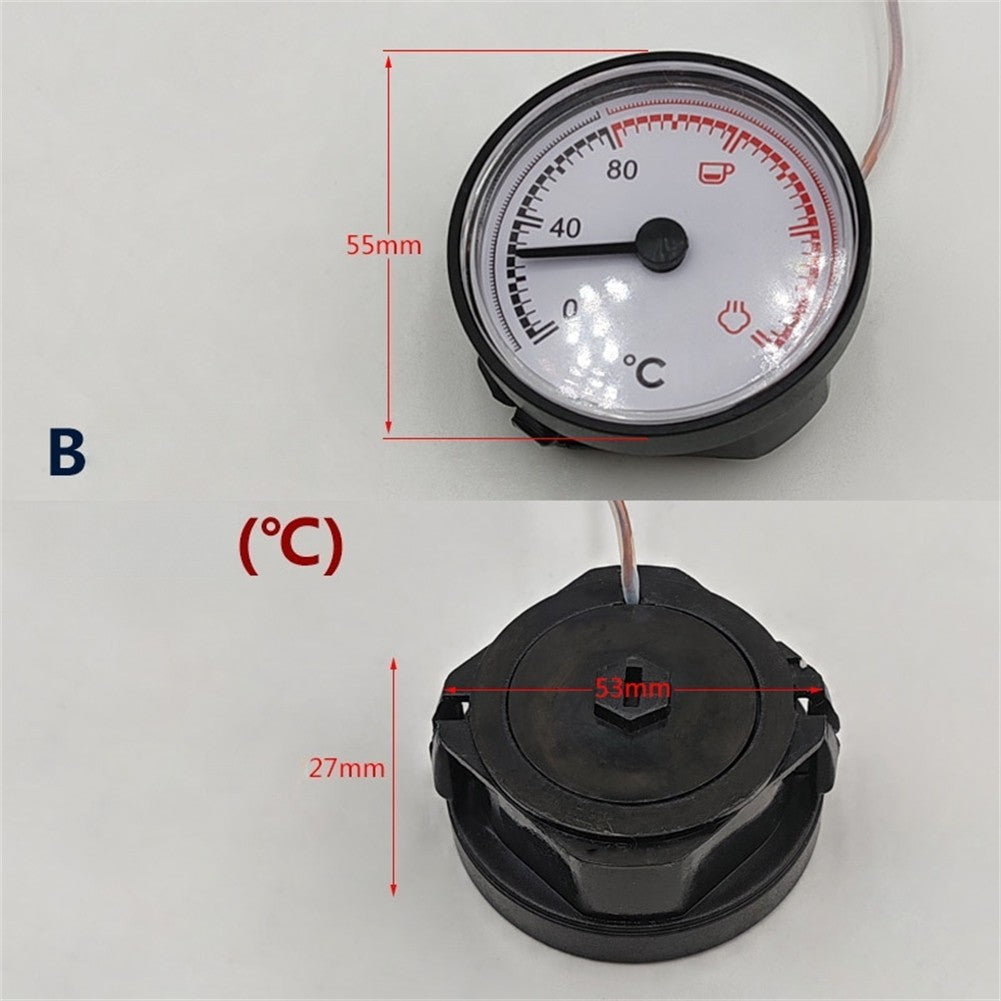 Espresso Accessories 55MM Coffee Machine Thermometer for Brewing Replacement