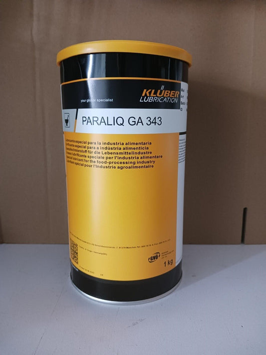 KLUBER Lubrication PARALIQ GA 343 Grease 1Kg (2.2 LB)  free ship
