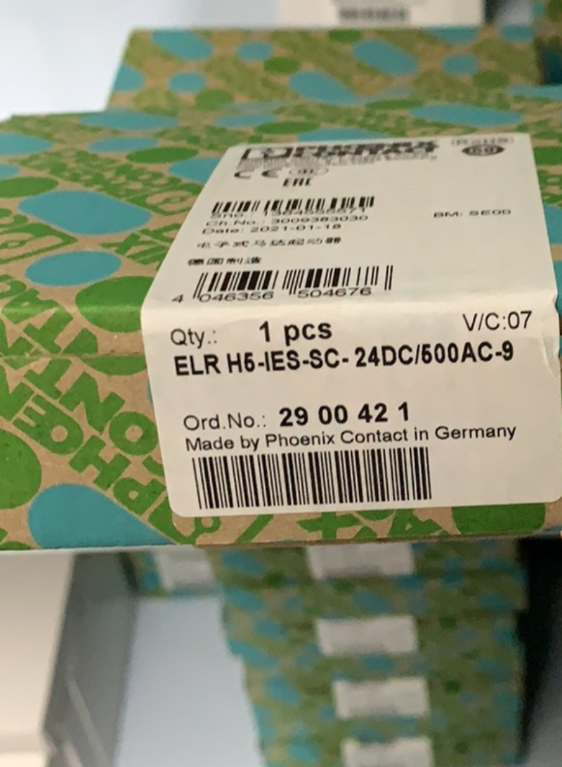 1pcs PHOENIX CONTACT 2900421 Module ELR H5-IES-SC -24DC/500AC-9
