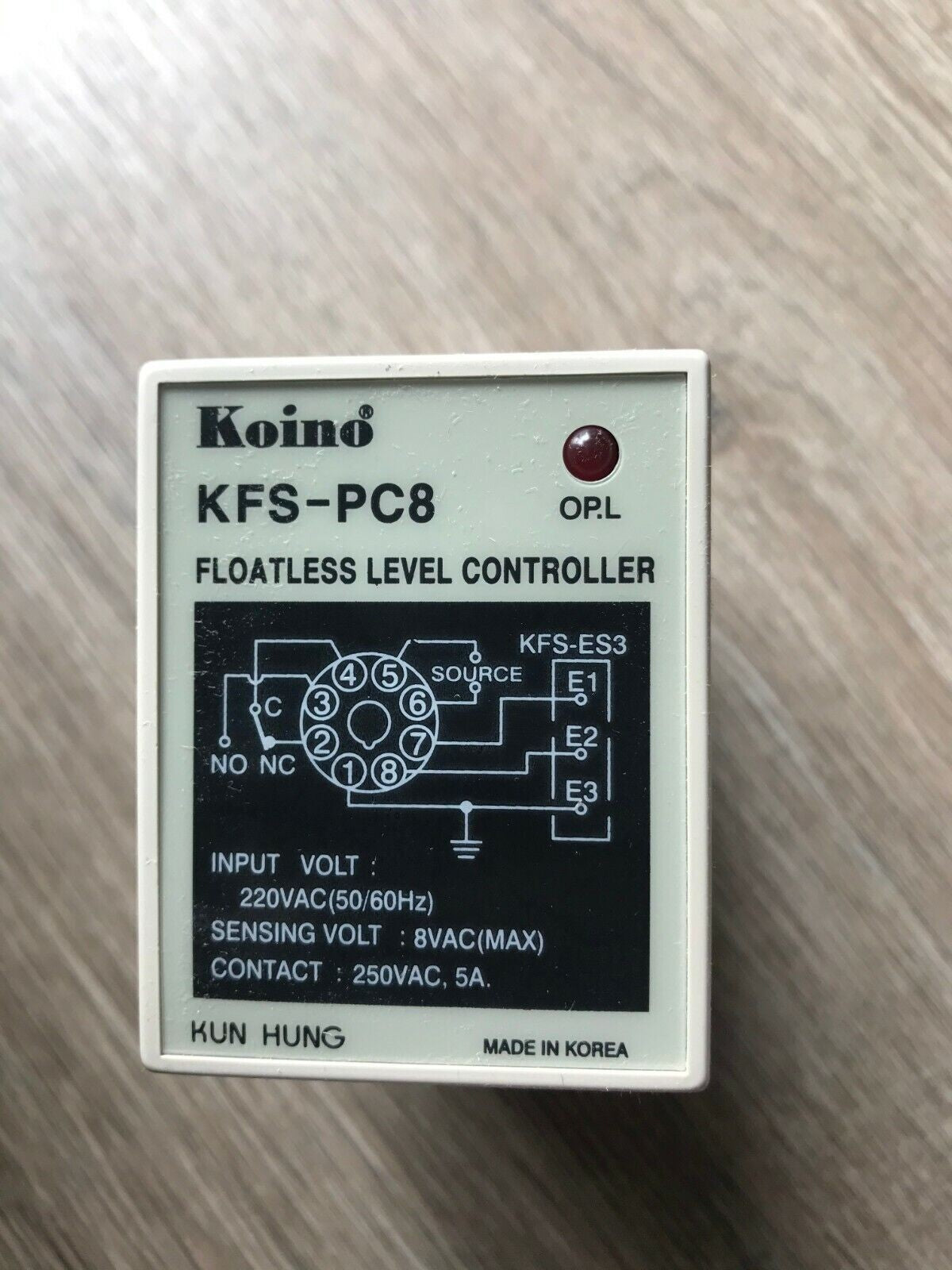 1PC  KOINO KFS-PC8 Liquid level controller