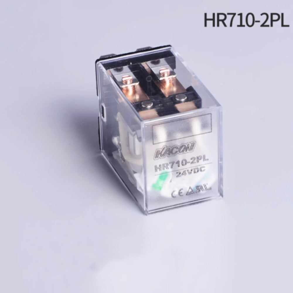 10PC  FOR KACON Small high-power relay HR710-2PL 24VDC/220VAC