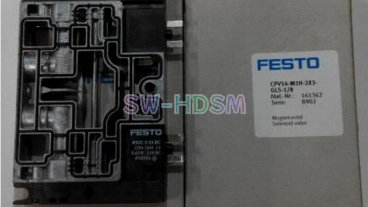 1PCS   FESTO Solenoid Valve CPV14-M1H-2X3-GLS-1/8 161362 Freight Free