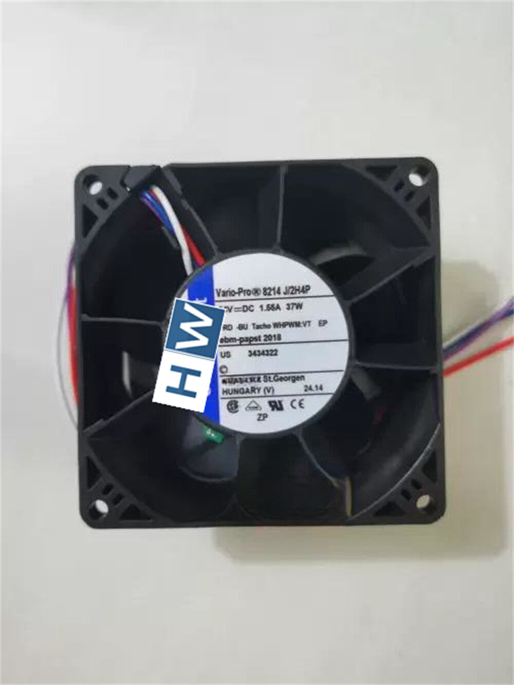 1/piece 8214J/2H4P 8038 24V 1.55A 37W  80*38mm 8CMAxial Flow Cooling Fan