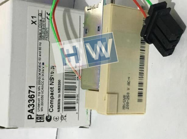 1PC  Frame Circuit Breaker PA33671 Undervoltage Coil 200-250 VDC/AC 50/60Hz