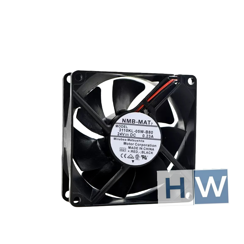 NMB-MAT 3110KL-05W-B80 24V 0.23A 8025 8CM High Air Flow Inverter Cooling Fan