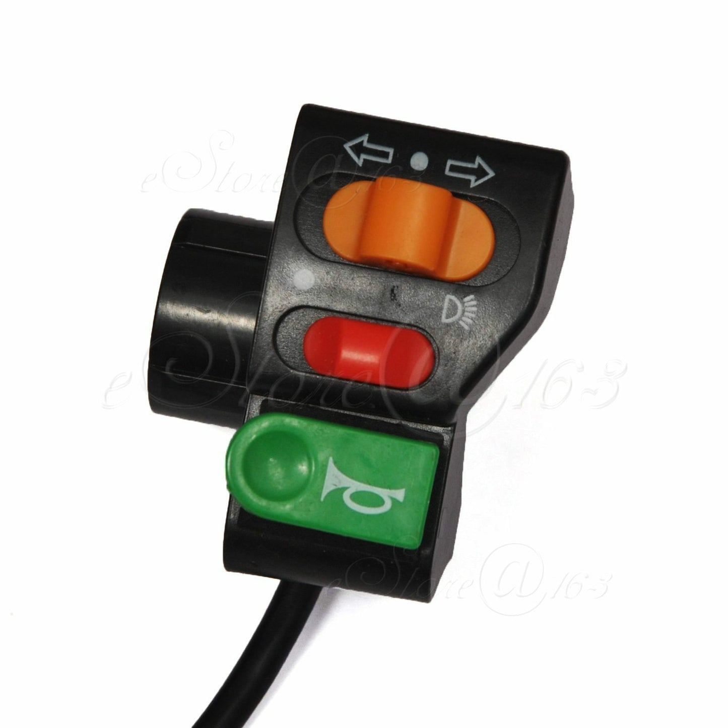 3in1 7/8" Φ22mm Handlebar Headlight/Turn Light/Horn Switch -Motor e-Bike Repair