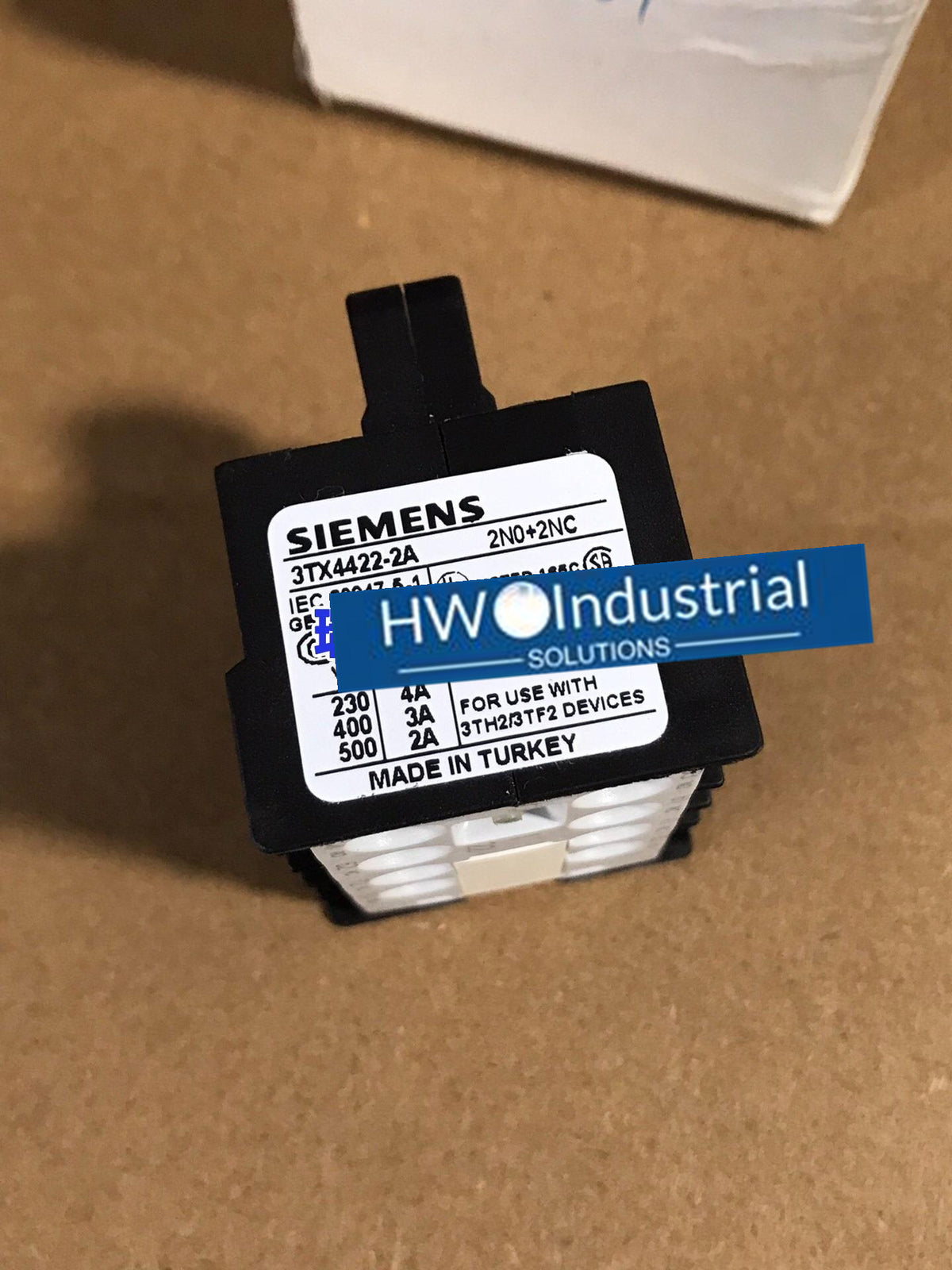 1pc  Sie-mens 3TX4422-2A 3TX44222A Contactor Auxiliary Contact