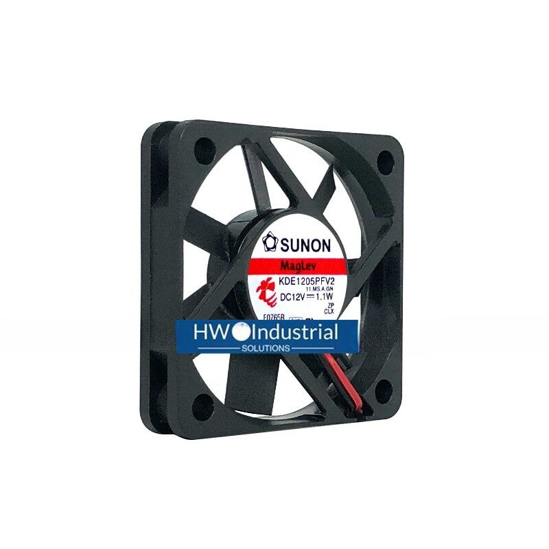 SUNON 2-wire KDE1205PFV2 5010 12V 1.1W 5CM Switch Cooling Fan