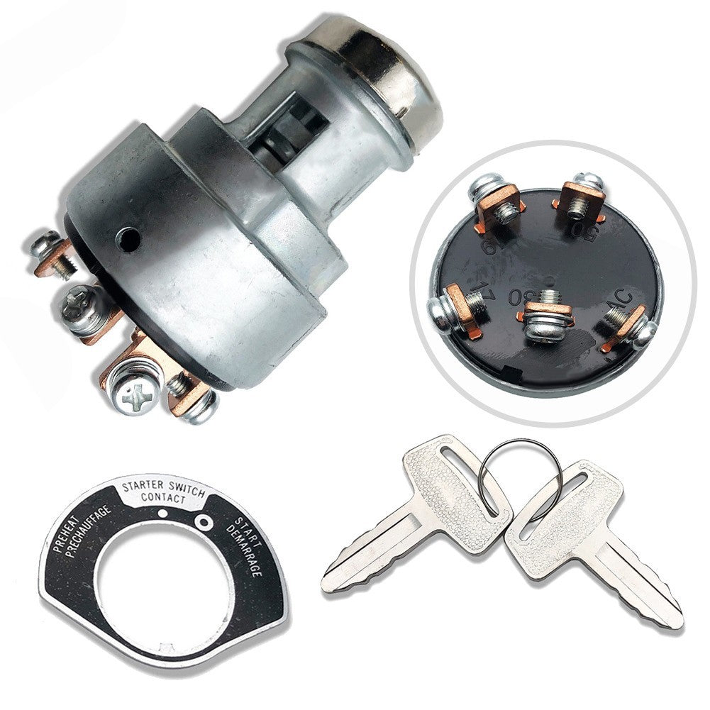For Kubota Diesel & Gas Ignition Switch Dual Protection System Install