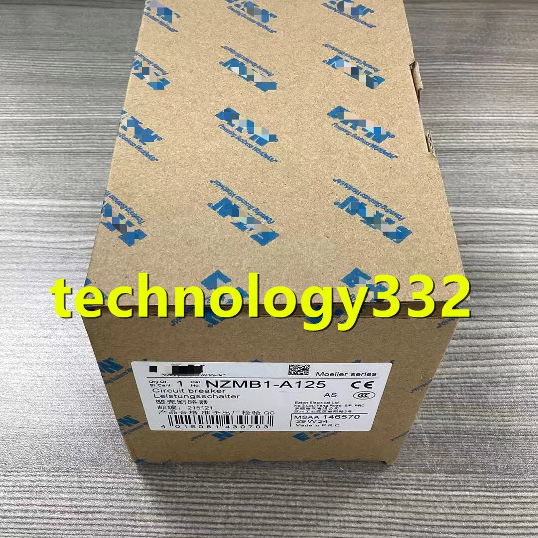 1PC  EATON MOELLER NZMB1-A125 Circuit breaker #MX #P