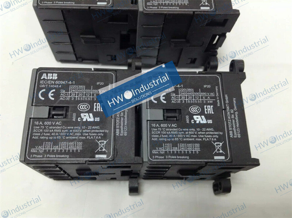 1/Piece ABB Miniature Contactor BC7-40-00-F Coil Voltage 24VDC/220VDC