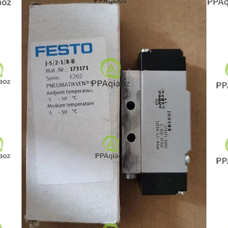 1PC Festo J-5/2-1/8-B 173171 Solenoid Valve J5/21/8B  Free Shipping