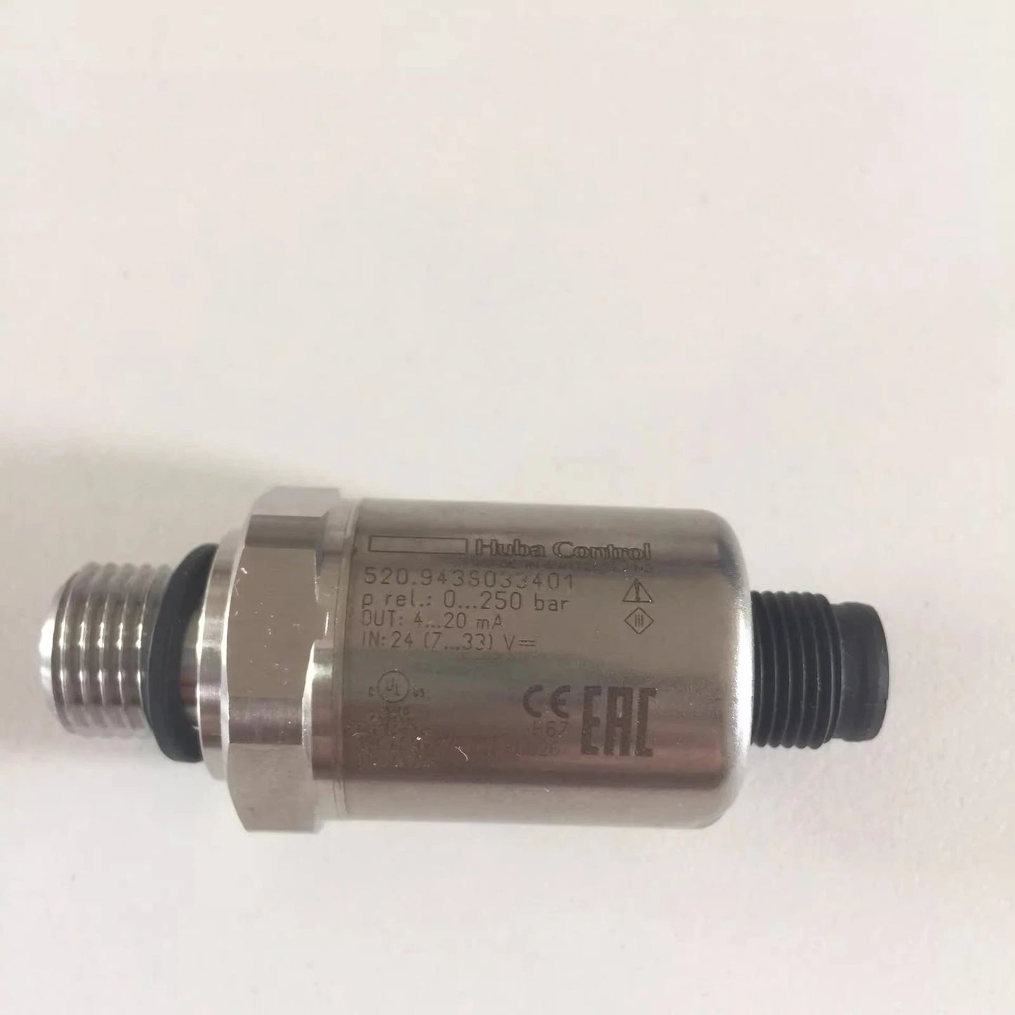 1pcs HUBA control pressure sensor transmitter 520.943S033401 0-250BAR 4-20mA #P