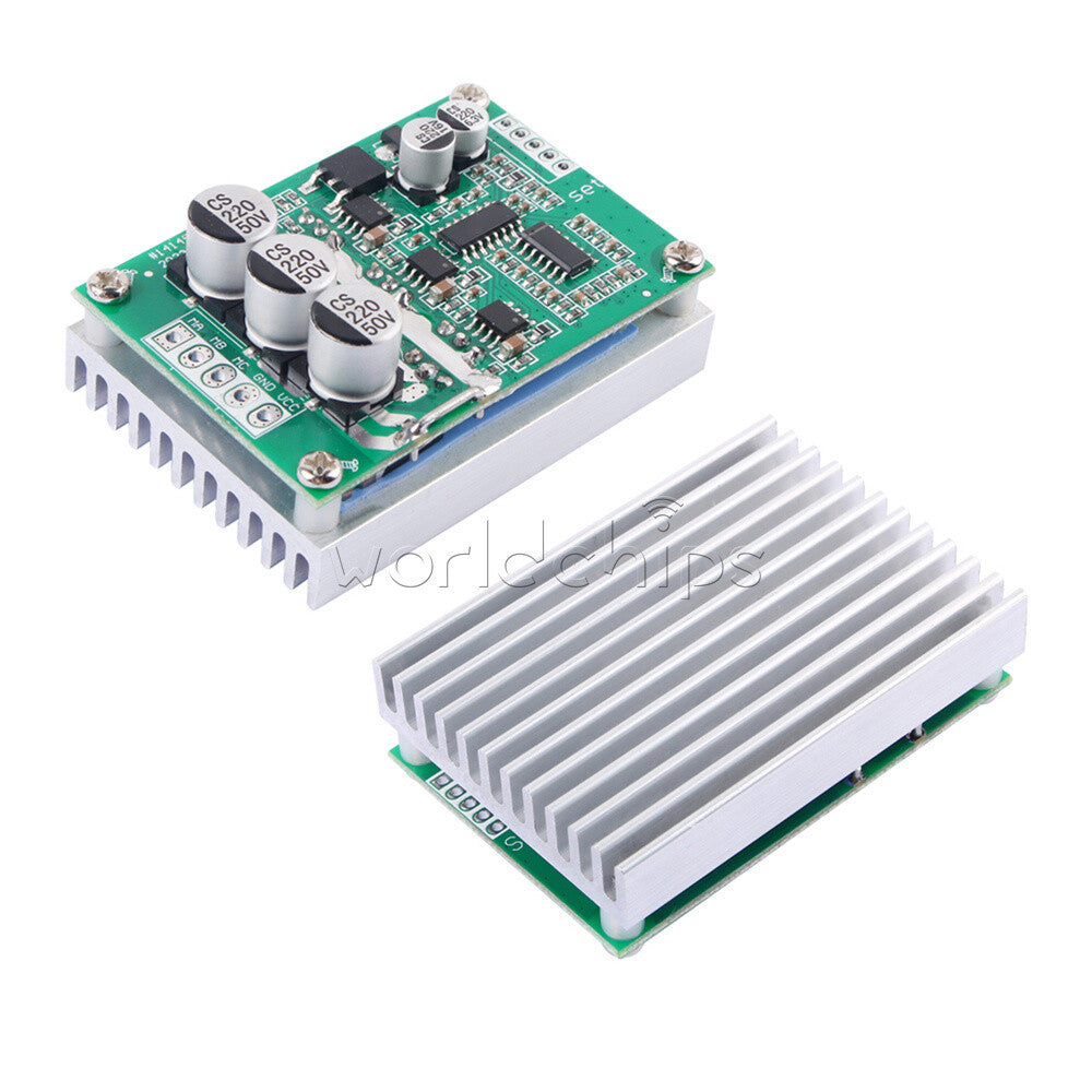 BLDC DC12V-36V 500W Brushless Motor Speed Controller PWM Hall-less Motor Control