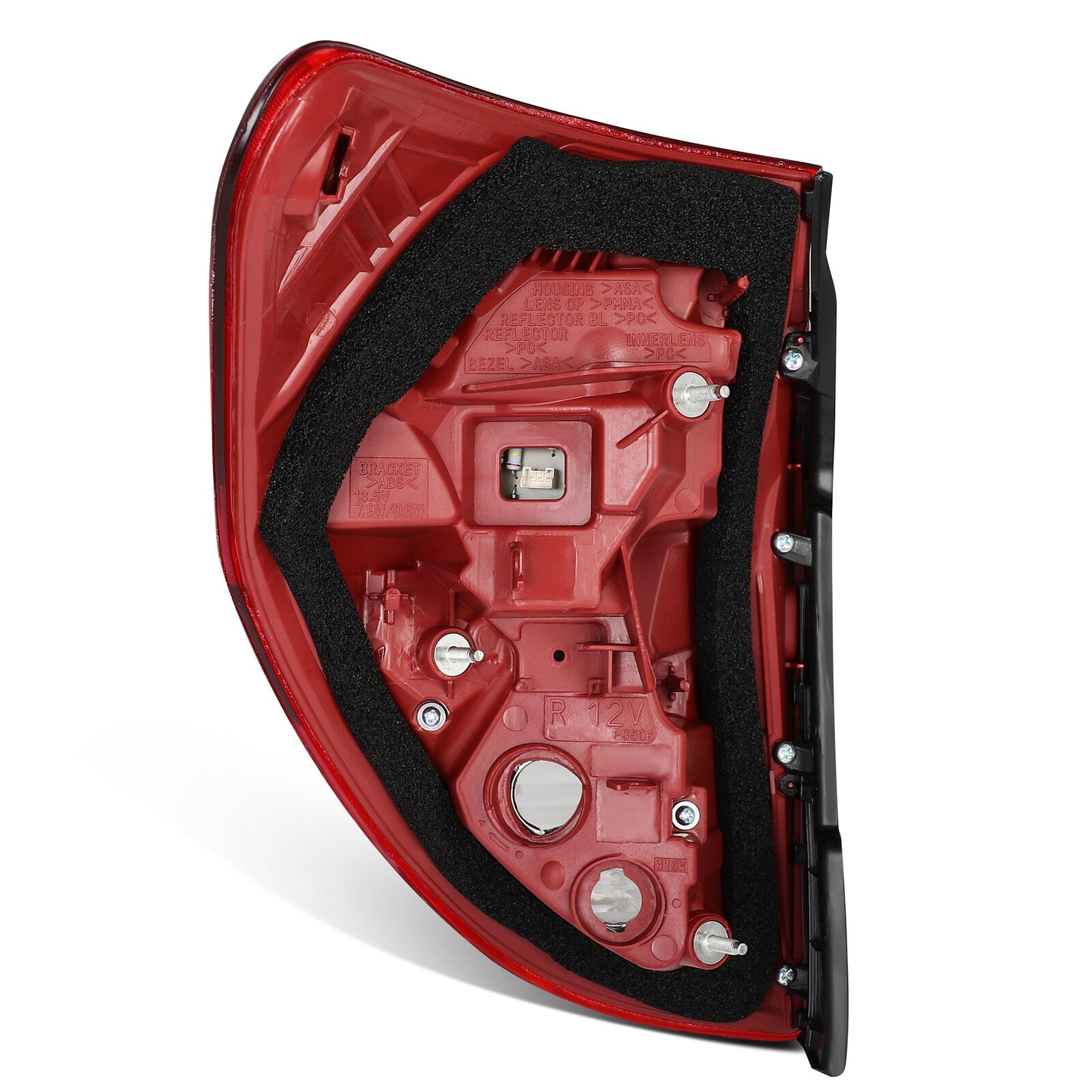 For Toyota RAV4 2009-2012 Rear Brake Passenger Side Tail Light Assembly