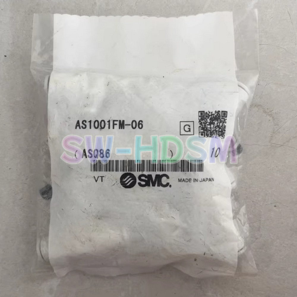 10PCS  for SMC AS1001FM-06 Throttle Valve Freight Free