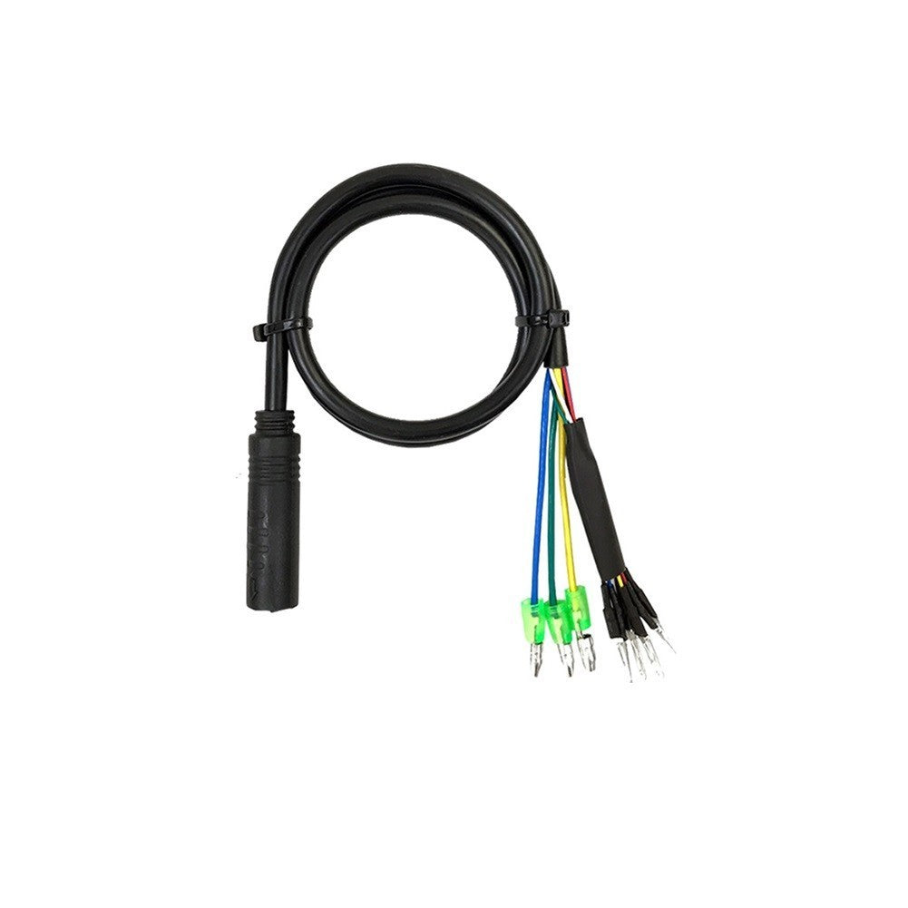 EBike 130cm 9 Pin Female Extension Motor Cable Motor Adapter/With-Hall-Connector