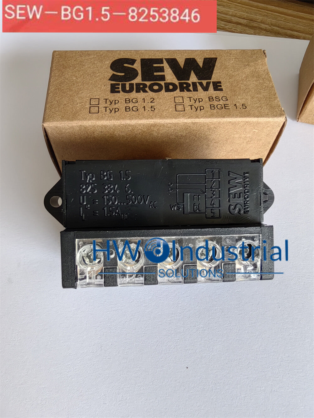 1/Piece  SEW BG1.5 WS Motor Brake Rectifier Module BG 1.5 82538546
