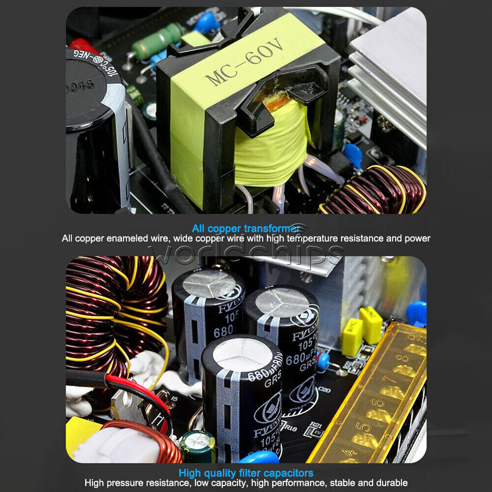Switching Power Supply 65V 800W SMPS CNC Adjustable Voltage for RD RD6018 RD6012