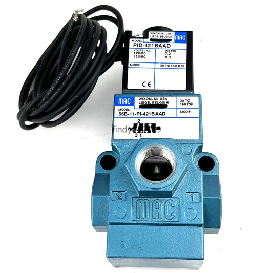 MAC 55B-11-PI-421BAAD 55B-11-PI-421-BAAD Solenoid Valve Free shipping