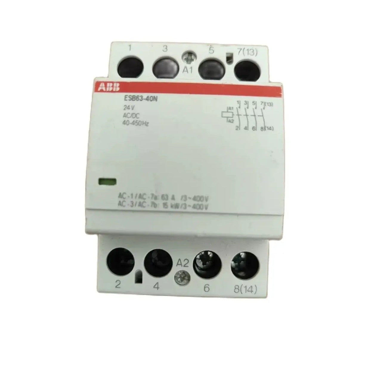 1PC  ABB ESB63-40N ESB63-40N-01 1SAE351111R0140 24VAC/DC Contactor 4NO