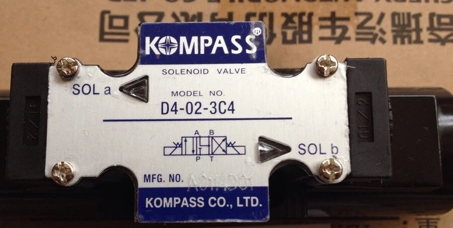 KOMPASS D4-02-3C4 electromagnetic valve pls tell 110v, 220v or 24v need/da