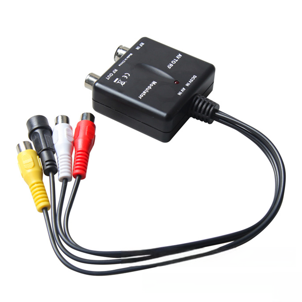 Dedicated AV to RF Modulator M03 for Home Theater with VHF Support and Output