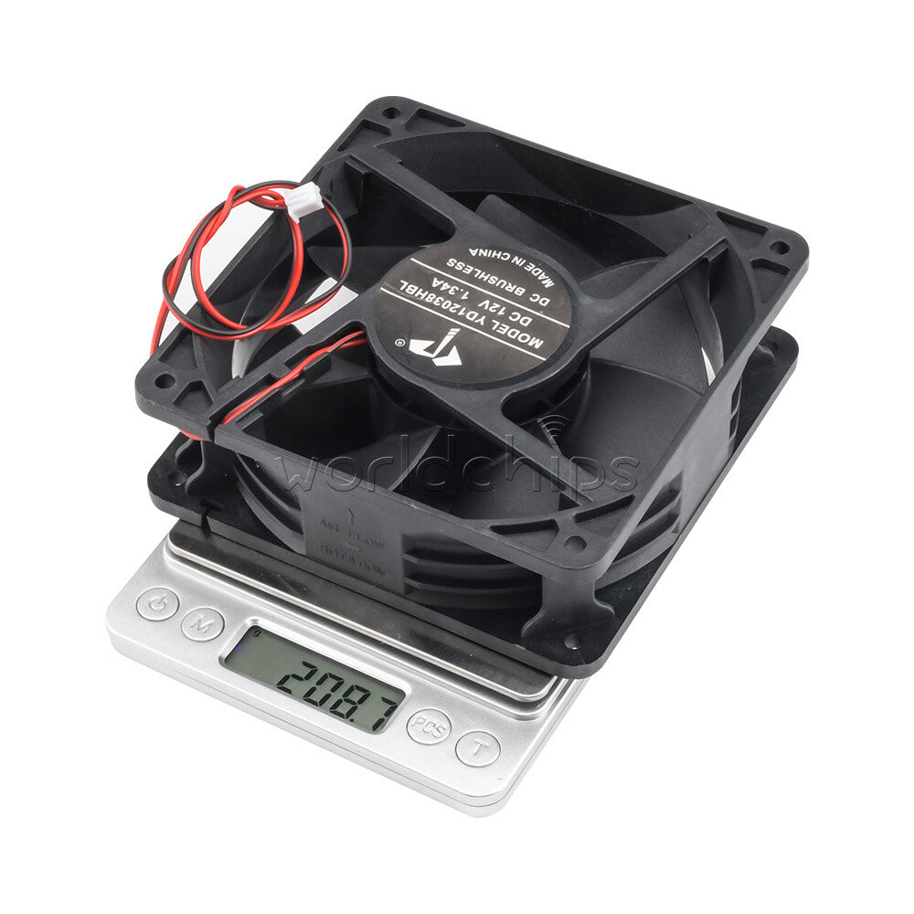 12V Fan Case Full Speed/Temperature Contro Cooling Industrial Ant Miner Fan