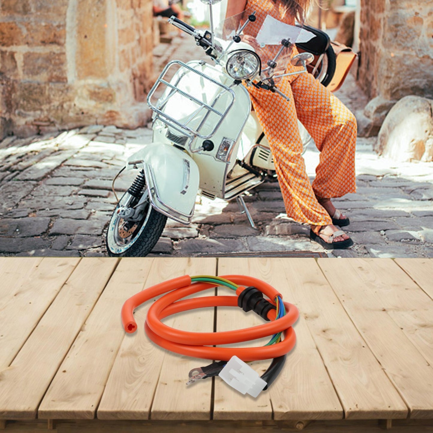 Resistant to High Temperatures Ebike Motor Cable for Harsh Environment Use