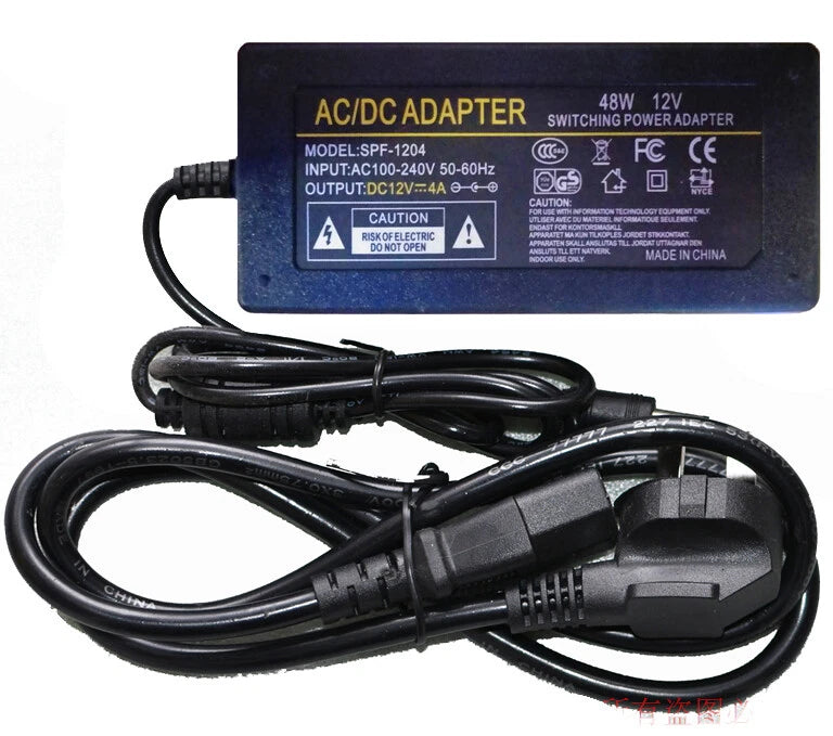 SPF-1204 DC12V4A 48W Power Adapter Model
