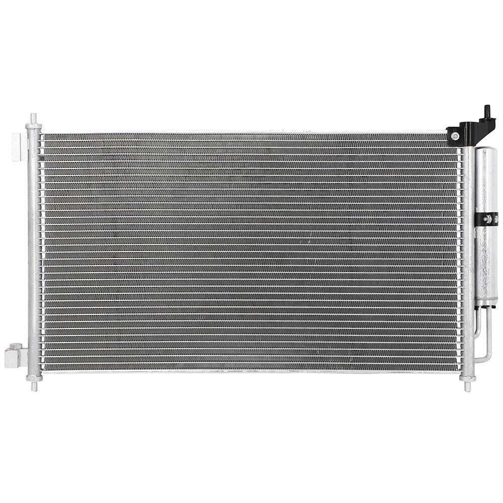 AC Condenser & Compressor Cooling Kit For 09-10 Nissan Cube 07-12 Nissan Versa