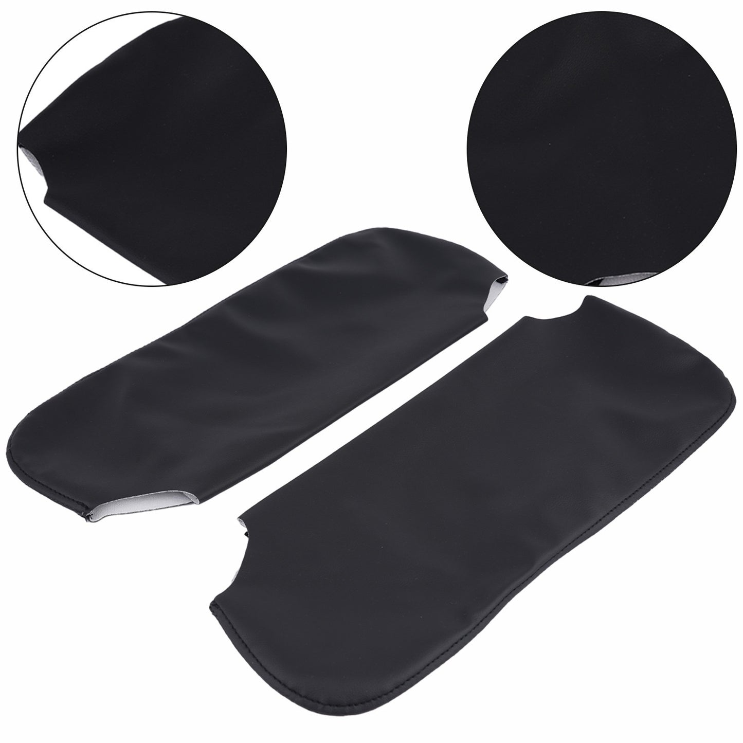 2pcs  For Camaro For Firebird 93-02 Sun Visor Leather Replacement Cover Trim