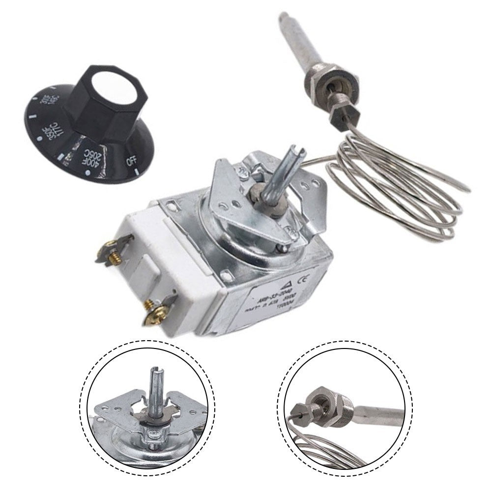 For Robertshaw Compatible Gas Fryer High Limit Switch 38 Inch 14 Inch NPT Model