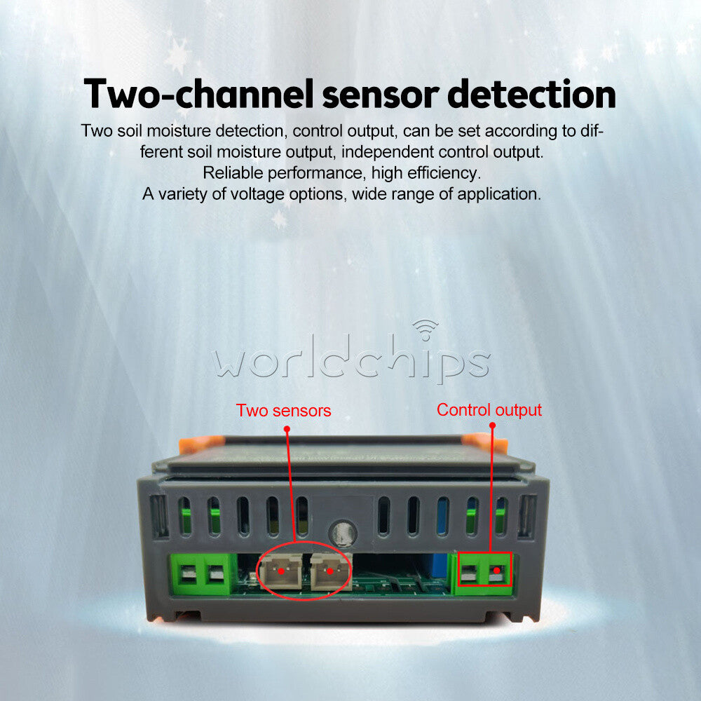 STC-3031 AC 110-220V DC 12V 24V Digital Temperature Humidity Sensor Controller